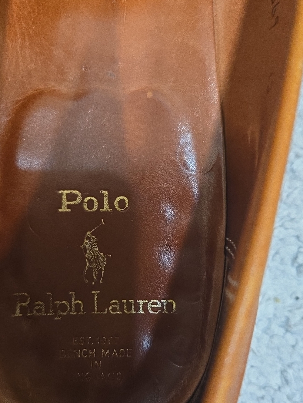 Polo by Ralph Lauren Mens Oxfords - Picture 8 of 9